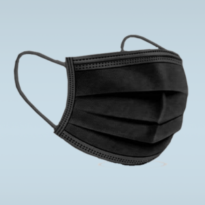 Mascherina chirurgica nera